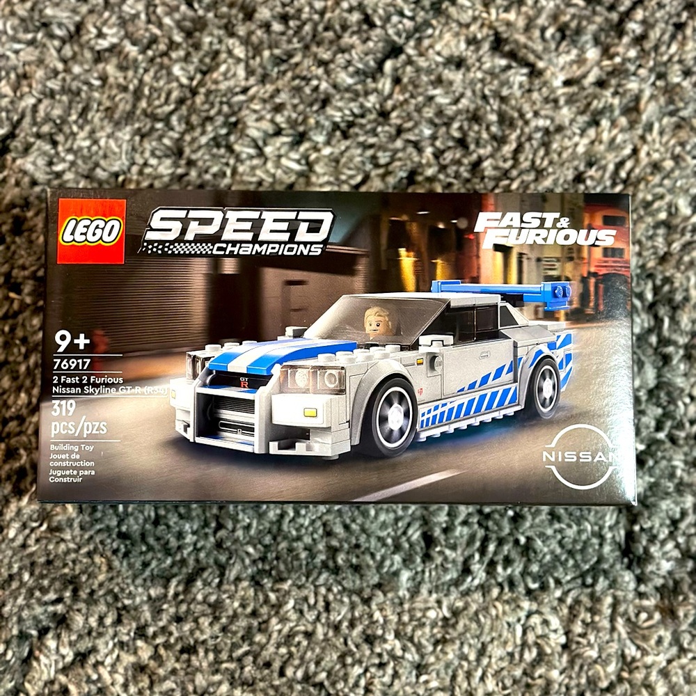LEGO 2 Fast 2 Furious speed champions Nissan Skyline GT-R